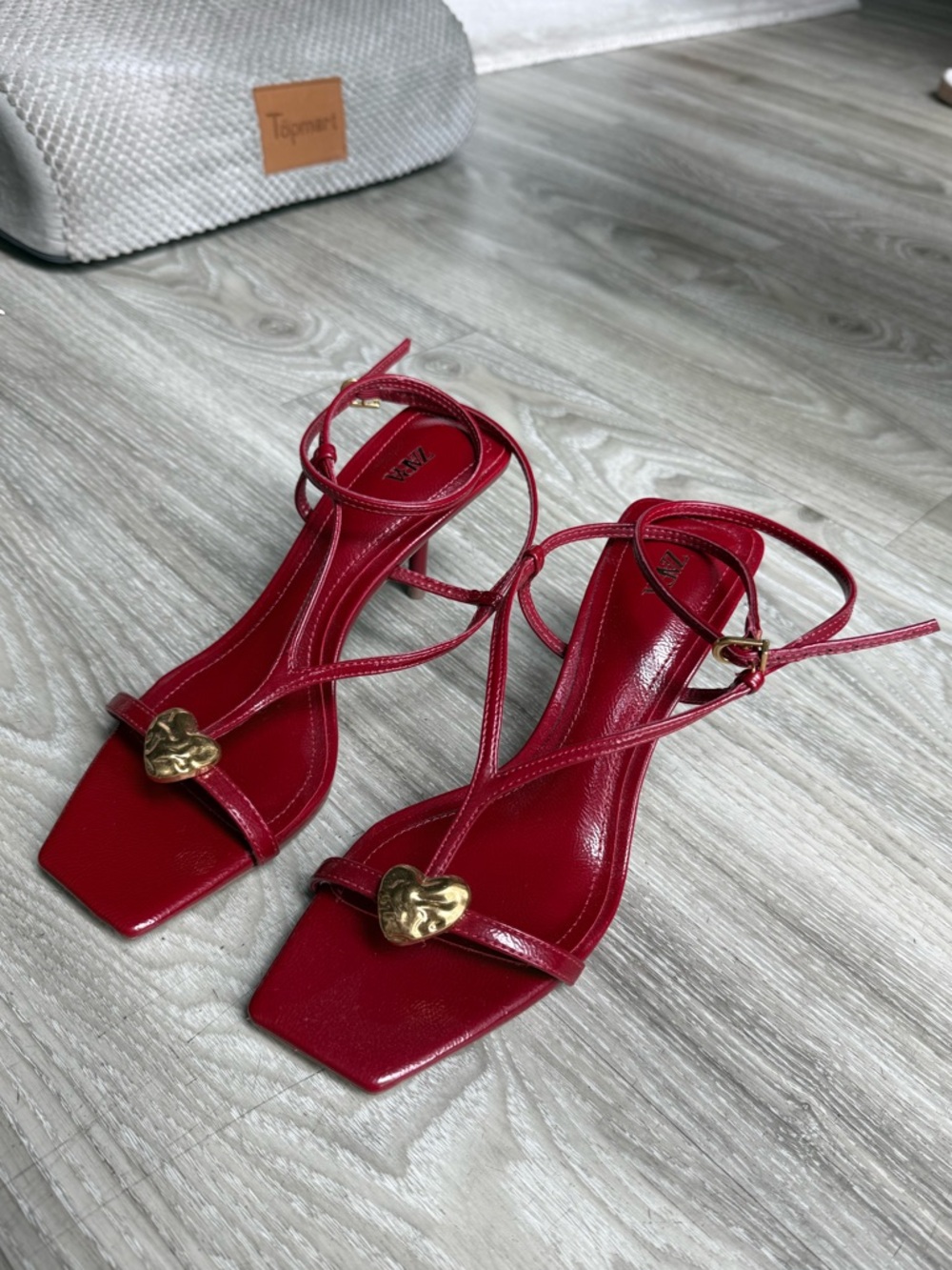 Zara heels sandal with ankle strap - Picture 2 of 4